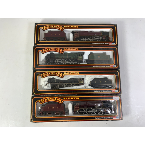 499 - MAINLINE, 00 GAUGE LOCOMOTIVES, 46100 ROYAL SCOT GREEN BOXED, 6127 OLD CONTEMPTIBLES BOXED, PLUS 32 ... 