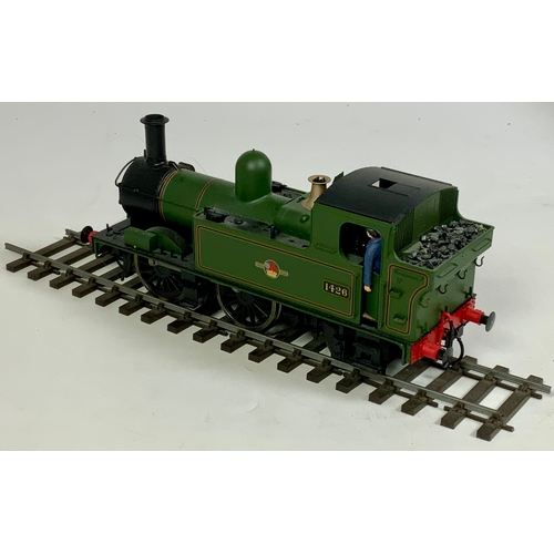 492 - DAPOL BOXED 0 GAUGE GWR 0-4-2T 14XX AUTO TANK LOCOMOTIVE, MODEL 7S-006-023 14XX CLASS BR LATE CREST,... 