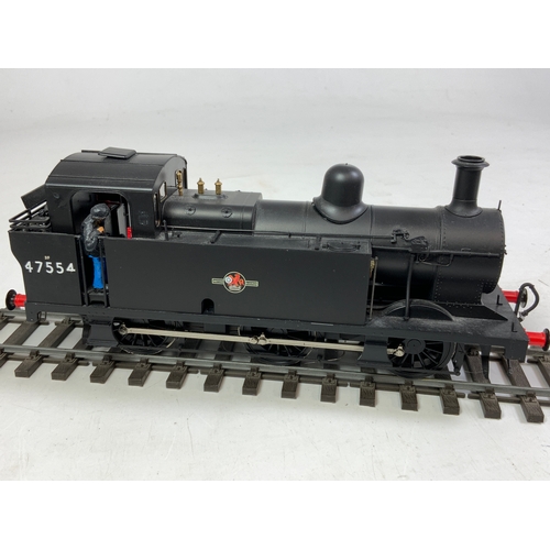 491 - DAPOL, 0 GAUGE BOXED LMS 3F 0-6-0 JINTY TANK, MODEL 7S-026-004U. BR LATE CREST UNNUMBERED, RUNNING N... 