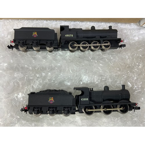 372 - 2 BOXED UNION MILLS MODELS, LNWR CLASS G2 0-8-0 BR BLACK, & BR CLASS 3F 0-6-0 EX MR 43808