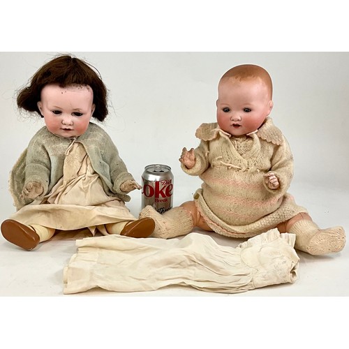 64 - 2 VINTAGE DOLLS, AS SHOWN