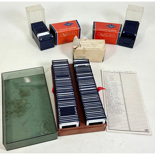 13 - COLLECTION OF SLIDES, BOXES MARKED 1970 RAC RALLY SLIDES. (NOT INDIVIDUALLY CHECKED)