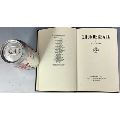 103 - TWO FIRST EDITION JAMES BOND HARDBACK BOOKS PUBLISHED BY JONATHON CAPE ‘THUNDERBALL’ 1961 AND ‘THE M... 