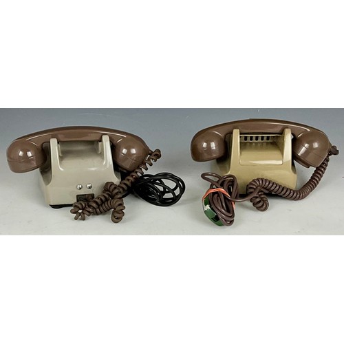 354 - TWO VINTAGE ROTARY DIAL BT TELEPHONES