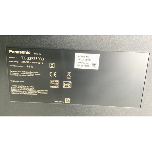 399 - PANASONIC FLAT SCREEN TV TX32F