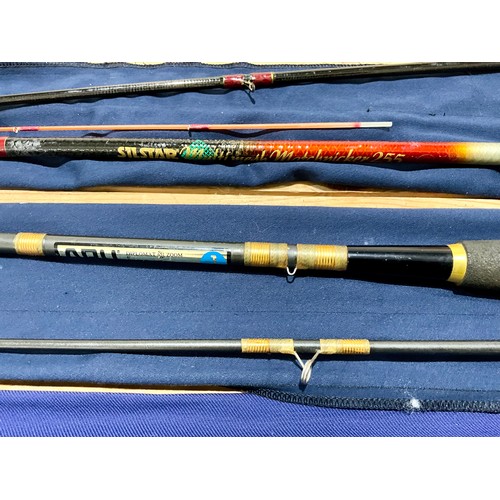 419 - MISC. FISHING RODS INC. SHAKESPEARE, ABU AND SILSTAR