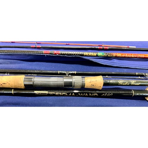 419 - MISC. FISHING RODS INC. SHAKESPEARE, ABU AND SILSTAR