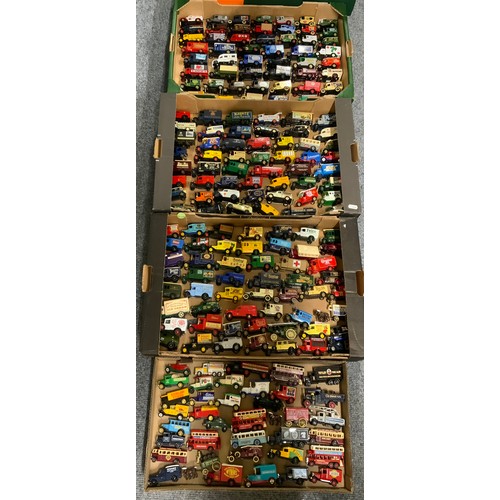 107 - A VERY LARGE COLLECTION OF LLEDO & DAYS GONE VANGUARD DIECAST MODELS. APPROX 190 MODELS ALL UN BOXED... 