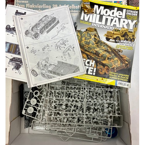 60 - PLASTIC MODEL KITS : AIRFIX 1:48 BRISTOL BLENHEIM MK 1, BAGGED (OPEN), 1804 STEAM LOCO BAGGED OPEN, ... 