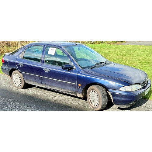 1 - 1996 FORD MONDEO GLX 5 DOOR HATCHBACK, FIRST REGISTERED 5/2/1996, ONE FORMER KEEPER, 1988 CC PETROL,... 