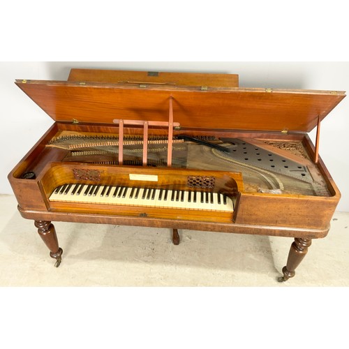 648 - BROADWOOD SQUARE PIANO WIDTH 175cm