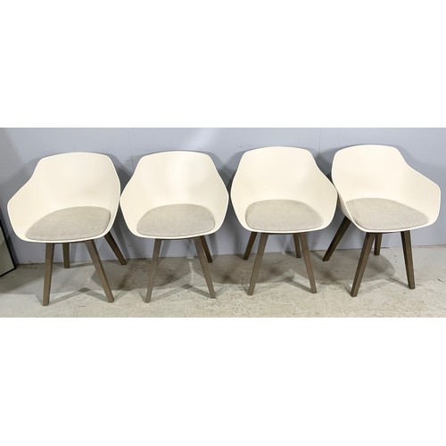 737 - EIGHT AIKI KUSKOS RANGE DINING CHAIRS