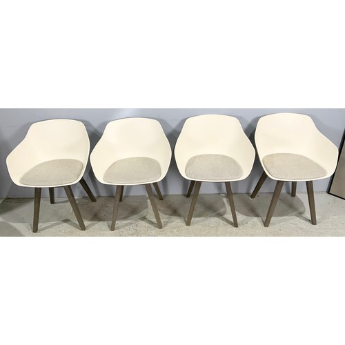 737 - EIGHT AIKI KUSKOS RANGE DINING CHAIRS