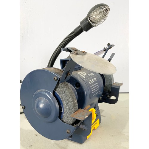 476 - PRO 250W BENCH GRINDER