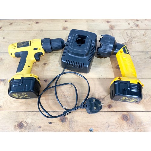 498 - POWER TOOLS INC BLACK & DECKER KC1440SK SAW, ROLSON IMPACT WRENCH , DEWALT & BOSH DRILLS ETC