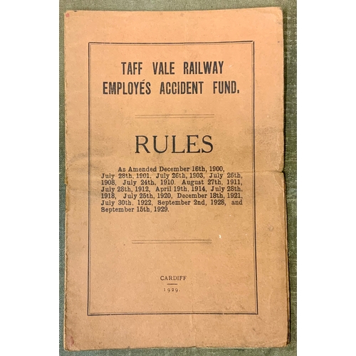 232 - TAFF VALE RAILWAY, STATION DUTY BOOK PORTH STATION, REGISTER OF PARCELS & TRAFFIC (BOOK TAFF VALE BU... 