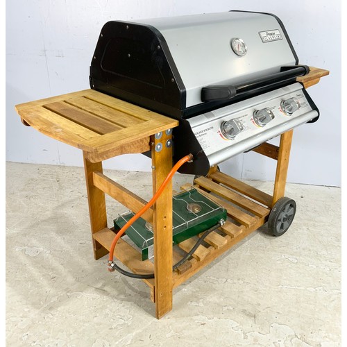 557 - LARGE TROLLEY  ADELAIDE III ROASTER BBQ