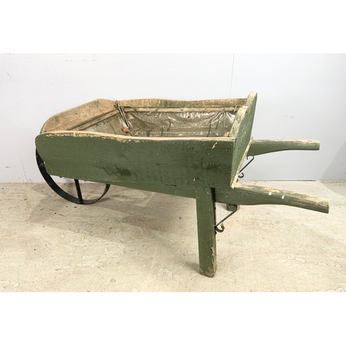 554 - ANTIQUE STYLE WHEELBARROW