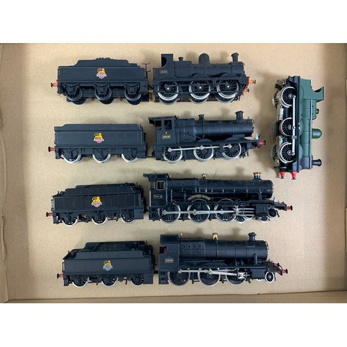 373 - 4 U/B GWR LOCOMOTIVES, MAINLINE MOGUL, MAINLINE COLLETT 0-6-0, DEAN GODS, & REPAINTED MANOR. T/W TEN... 