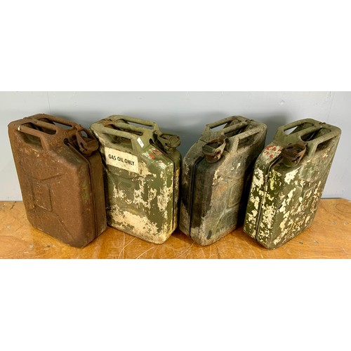 375 - 4 JERRY CANS