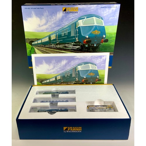 554 - N GAUGE, GRAHAM FARISH BY BACHMANN, 370-425 N SCALE TRAIN PACK, MIDLAND PULLMAN, SPECIAL COLLECTORS ... 