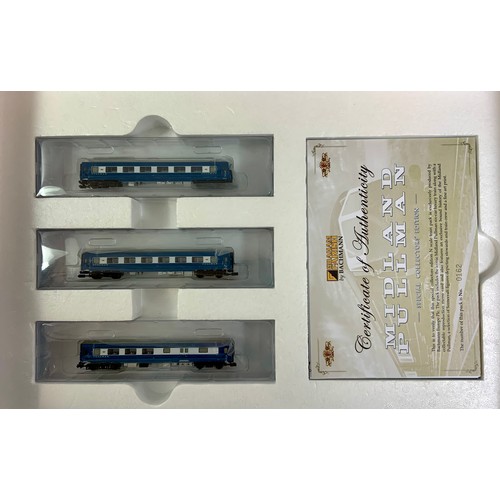 554 - N GAUGE, GRAHAM FARISH BY BACHMANN, 370-425 N SCALE TRAIN PACK, MIDLAND PULLMAN, SPECIAL COLLECTORS ... 