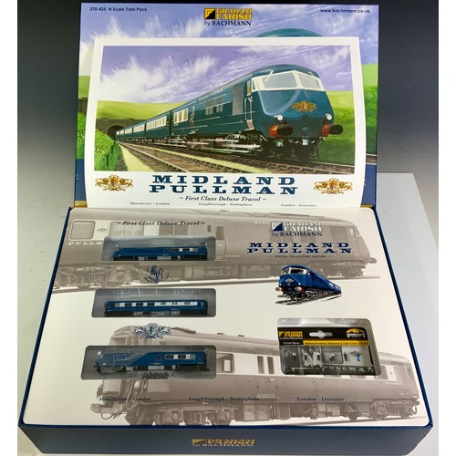 554 - N GAUGE, GRAHAM FARISH BY BACHMANN, 370-425 N SCALE TRAIN PACK, MIDLAND PULLMAN, SPECIAL COLLECTORS ... 