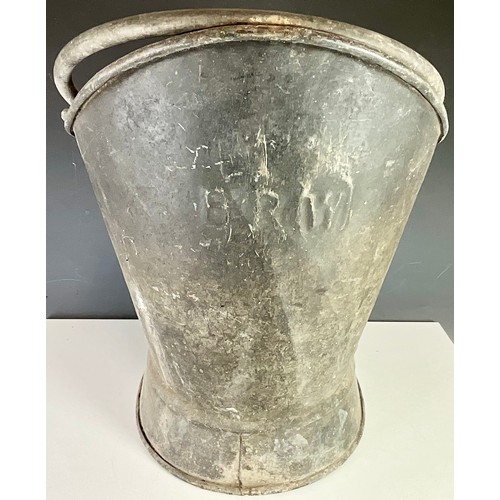 199 - GALVANISED BR(W) COAL BUCKET