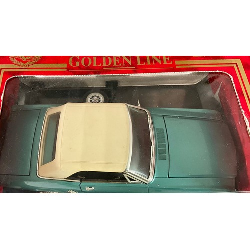 175 - MIRA METAL DIECAST CARS, 4 BOXED MODELS, ALL 1:18 MUSTANG 1964 1/2), MODEL NUMBERS 6113 / 6168, 6113... 