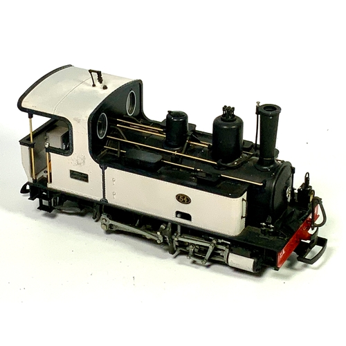 489 - LGB 21780 A 0-6-0 G SCALE LBG LOCOMOTIVE GREY & BLACK NO 54 21780