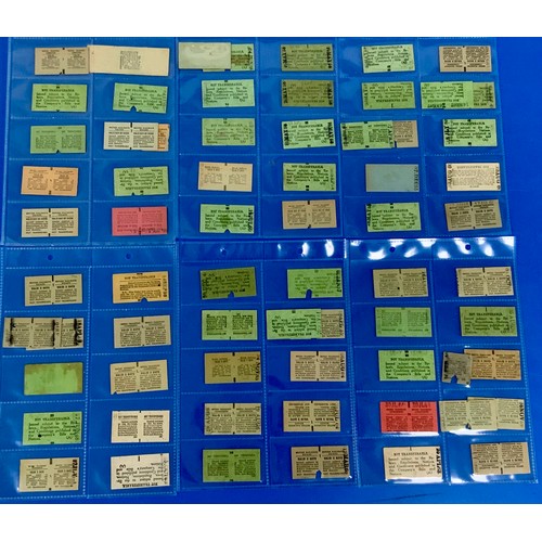 265 - RAILWAY TICKETS A GOOD COLLECTION BASED ON THE ABERYSTWYTH & WELSH COAST RAILWAY, APPROX 125, THE CA... 