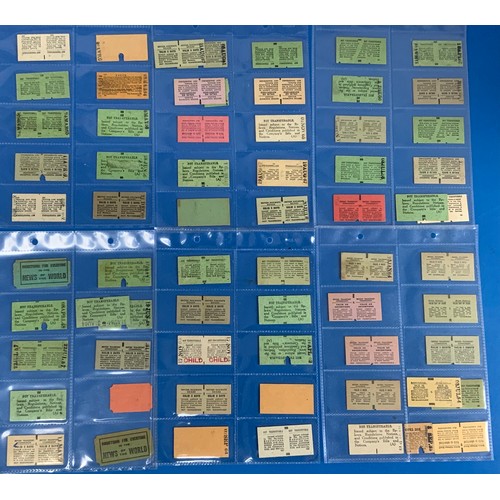 265 - RAILWAY TICKETS A GOOD COLLECTION BASED ON THE ABERYSTWYTH & WELSH COAST RAILWAY, APPROX 125, THE CA... 