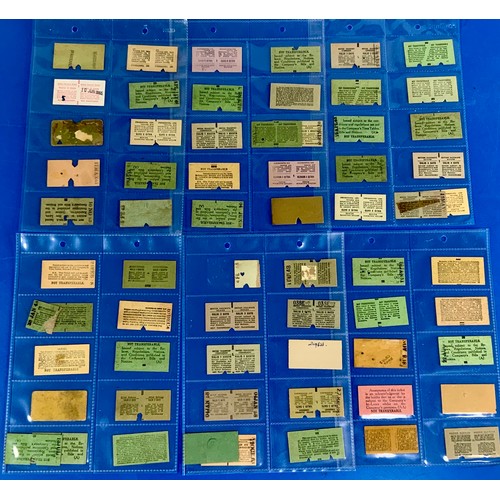 264 - RAILWAY TICKETS, BASED ON THE NEWPORT ABERGAVENNY & HEREFORD RAILWAY. APPROX 120 TICKETS, INC: LNER ... 