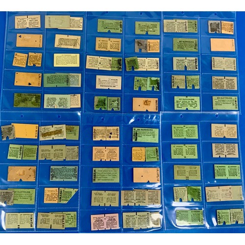 263 - RAILWAY TICKETS , BASED ON AND AROUND THE SHREWSBURY & HEREFORD RAILWAY, APPROX 160 ASSORTED TICKETS... 