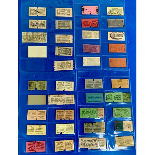 263 - RAILWAY TICKETS , BASED ON AND AROUND THE SHREWSBURY & HEREFORD RAILWAY, APPROX 160 ASSORTED TICKETS... 