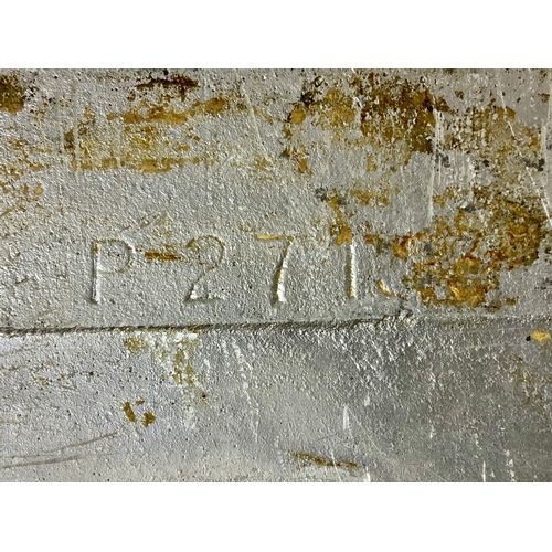 200 - RAILWAY WORKS PLATE, BRITISH RAILWAYS DERBY BUILT 1962 POWER EQUIPMENT BY BRUSH ELECTRICAL ENGINEERI... 