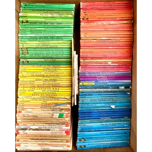 107 - LARGE QUANTITY OF LADYBIRD CHILDRENS BOOKS