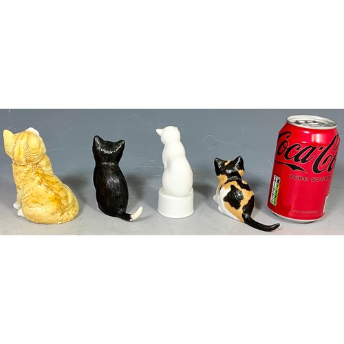 158 - FOUR VARIOUS CAT MODELS