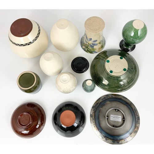 243 - QUANTITY OF MISC. STUDIO POTTERY ETC