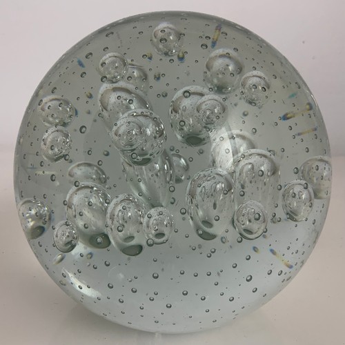 265 - LARGE GLASS PAPERWEIGHT