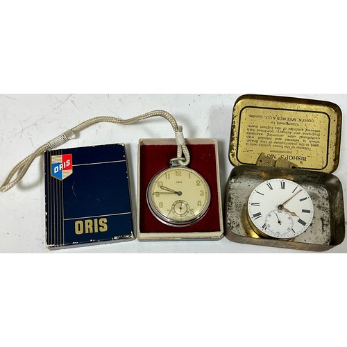 300 - POCKET WATCH IN ORIGINAL BOX AND ONE OTHER LACKING ITS CASE