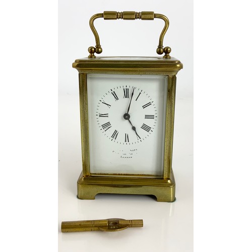 298 - LARGE AND SMALL CARRIAGE CLOCKS