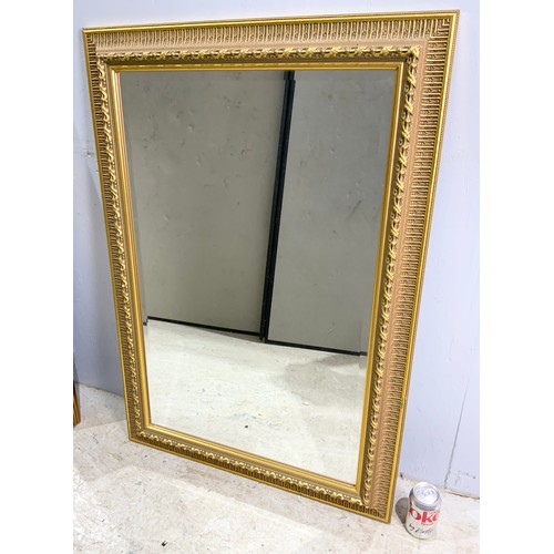 66 - 2 LARGE CONTEMPORARY MIRRORS