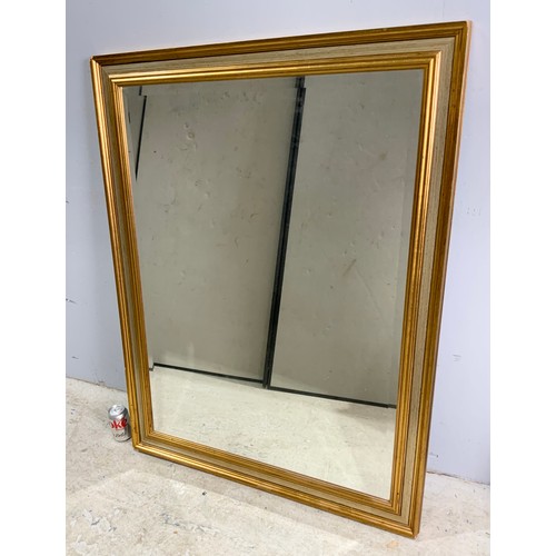 66 - 2 LARGE CONTEMPORARY MIRRORS