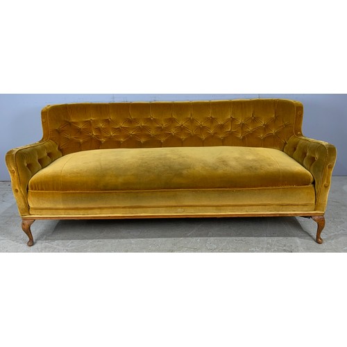 718 - BUTTON UPHOLSTERED SOFA WIDTH 198cm