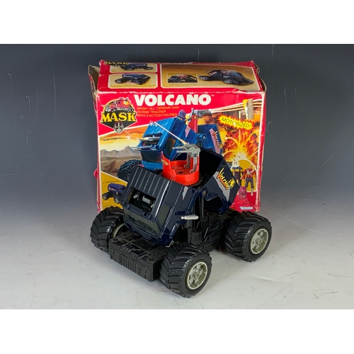 64 - MASK VOLCANO ALL TERRAIN VAN, BY KENNER, AS SHOWN, WITHOUT FIGURES, & BATTERY COVER. BOX AS SHOWN