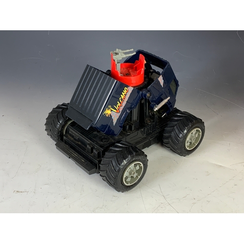 64 - MASK VOLCANO ALL TERRAIN VAN, BY KENNER, AS SHOWN, WITHOUT FIGURES, & BATTERY COVER. BOX AS SHOWN