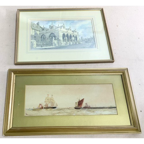 41 - QTY. MISC. FRAMED WATERCOLOURS