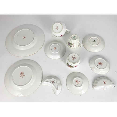 189 - QTY. CROWN DERBY TEAWARE INC. DERBY ROSIES