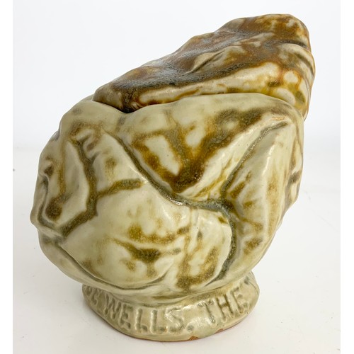 204 - ROYAL DOULTON STONEWARE MODEL OF THE TOAD ROCK, TUNBRIDGE WELLS  13.2cm TALL